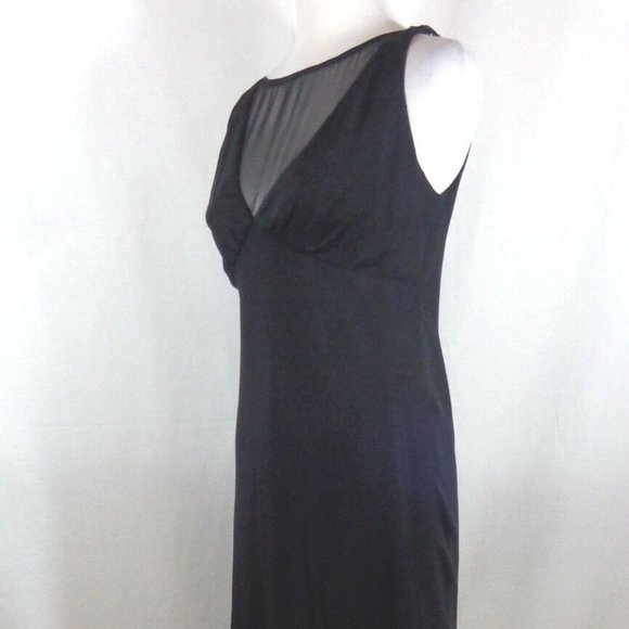 Laundry by Shelli Segal Womens Black Silk 6 - Picture 5 of 7